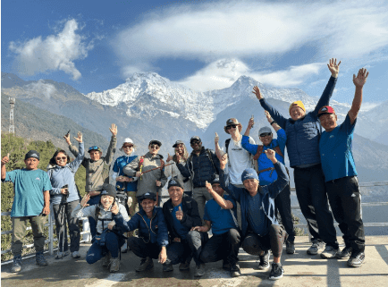 Jonathan Marquart, an MSU freshman, conquers the Nepalese Mountains to Fundraise for a Cancer Hospital 