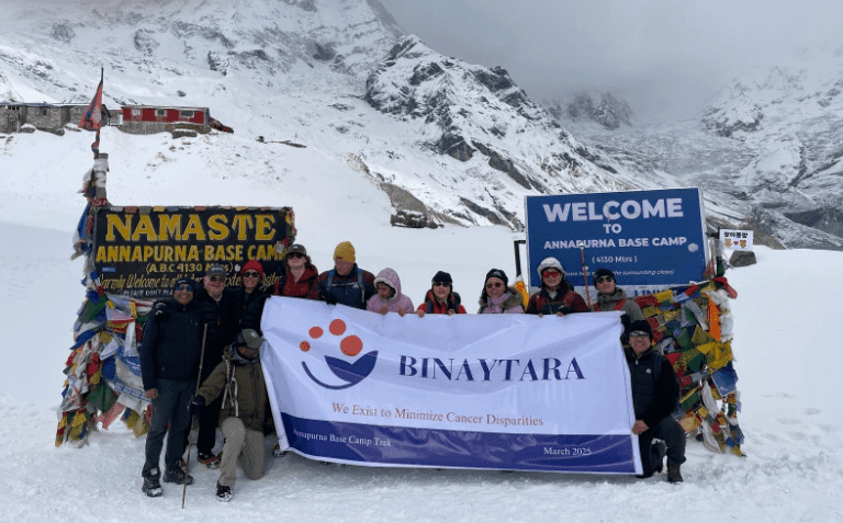A Trek That Moved Mountains for Cancer Patients in Nepal