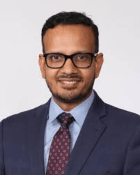 Dr. Siddhartha Yadav, Co-Chair of the Binaytara Education Committee and Mayo Clinic oncologist specializing in breast and gynecologic cancers.
