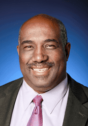 Dr. Willie Underwood speaking at the Summit on Cancer Health Disparities hosted by Binaytara