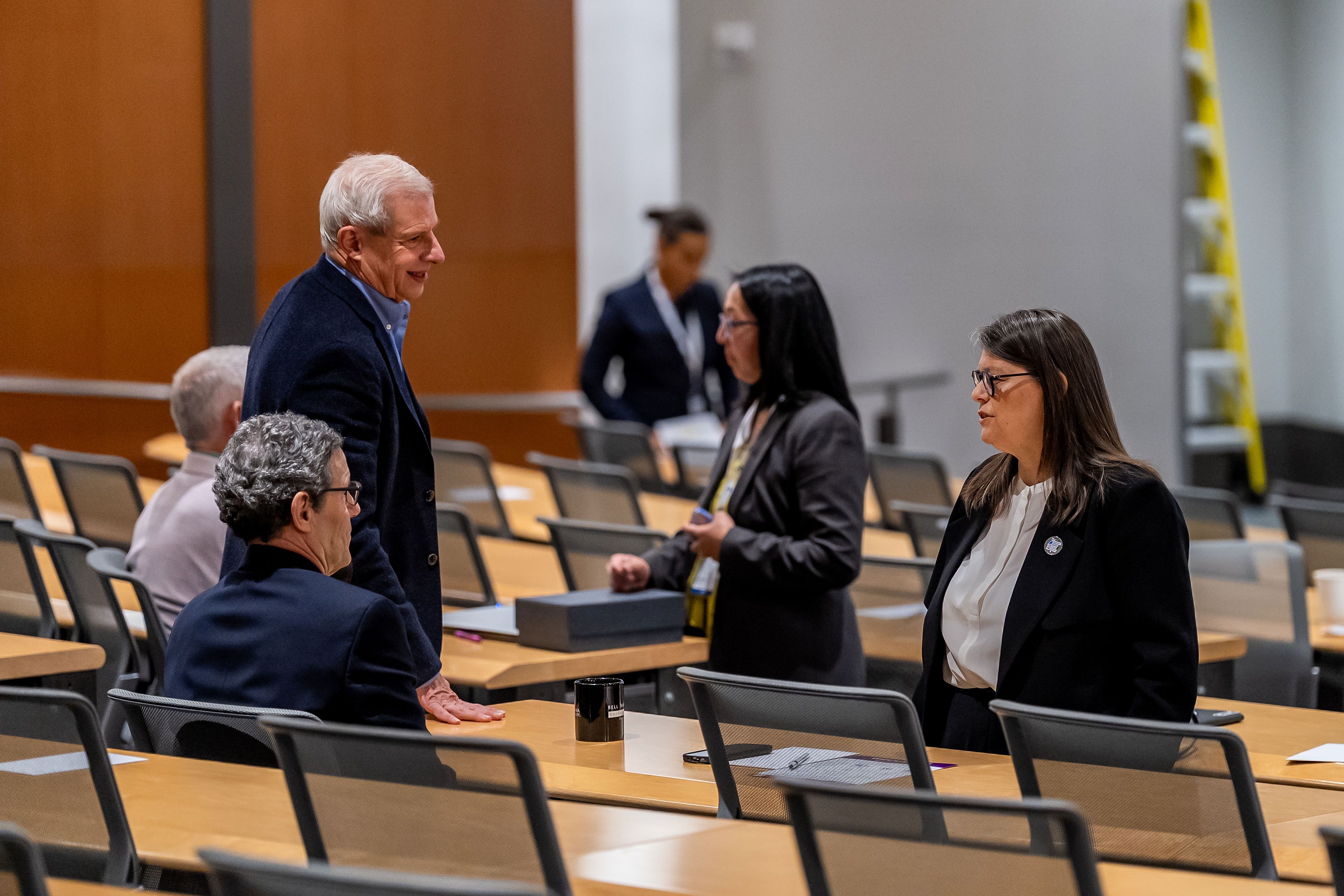 Dr. Larry Kessler speaks with Lisa Lacasse at SCHD25