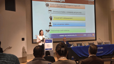 Dr. Memnun Seven Spotlighted Cancer Survivorship at the Summit on Cancer Health Disparities
