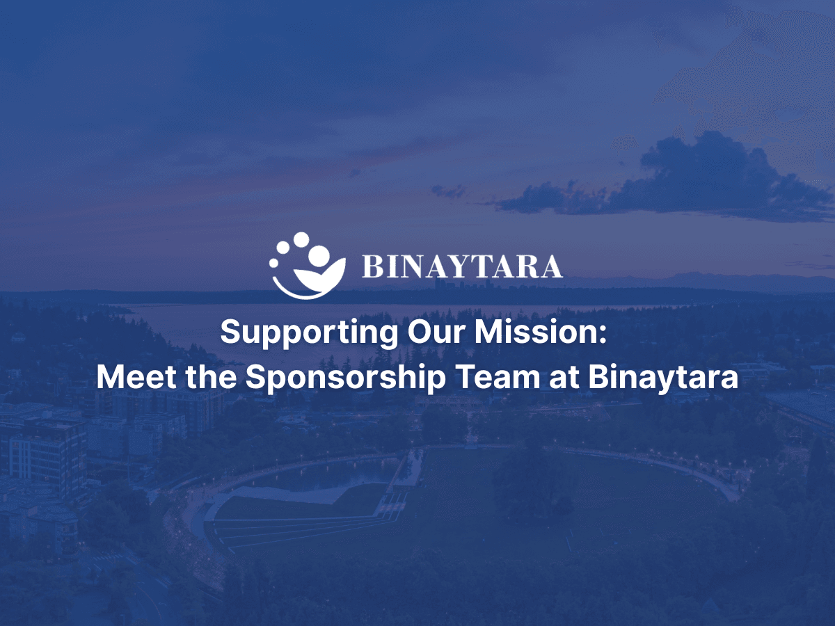Supporting Our Mission: Meet the Sponsorship Team at Binaytara